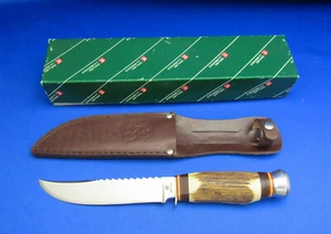 J.A.HENCKELS Vintage HUNTING Knife Made In Solingen Germany UNUSED CONDITION - Picture 1 of 24