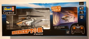 REVELL CONTROL Interceptor RC Helicopter 3Channel Indoor Helicopter NEW OPEN BOX - Picture 1 of 11