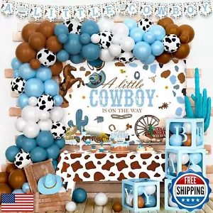 Party Inspo Cowboy Baby Shower Decorations, Western Rodeo Baby Shower Decorat - Picture 1 of 5