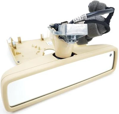 Nuevo Original Interior Antideslumbrante VW Phaeton 3D2857511AF Beige UK Rhd - Imagen 1 de 4