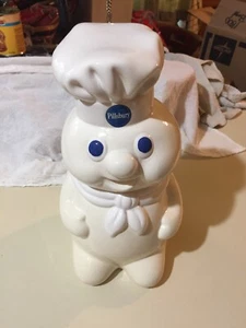 PILLSBURY DOUGH BOY COOKIE/TREAT JAR VINTAGE - Picture 1 of 12