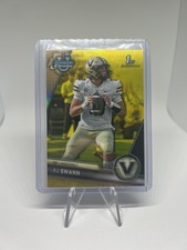 AJ Swann Bowman Chrome U Yellow 01/75 FIRST ON PRINT #116 Vanderbilt Commodores