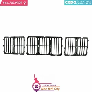 Local Pickup Grille Insert Black Plastic Front Fits Jeep Grand Cherokee 2014-16 - Picture 1 of 1