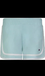 Champion Girls Woven and French Terry Basketball Shorts, Blue, Size XL - Picture 1 of 6