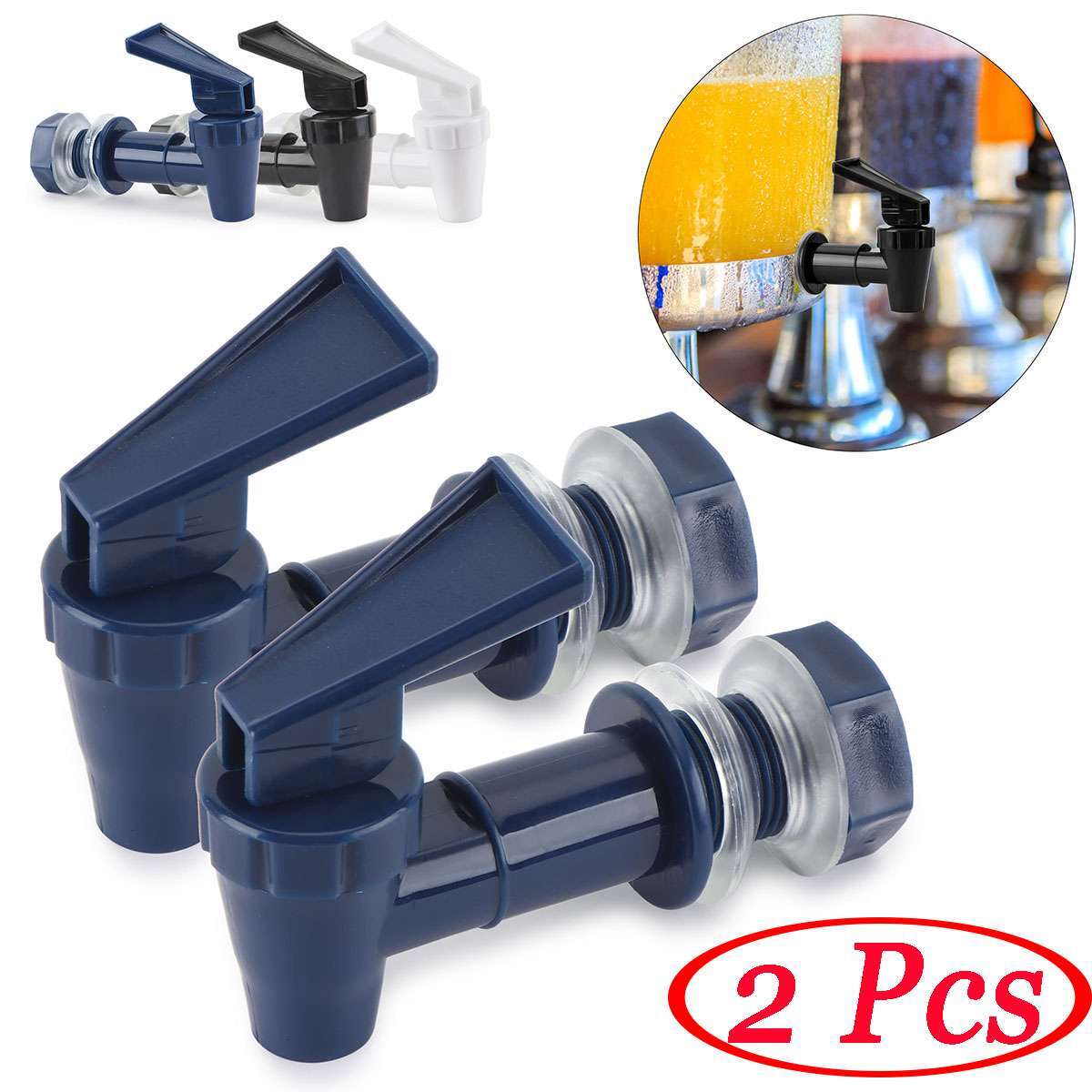 Water Spout For Water Jug 4 Pcs Replacement Cooler Faucet Spigot ...