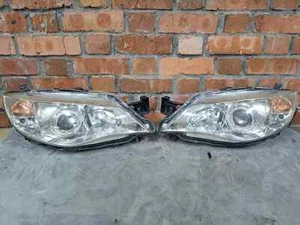 Subaru JDM Impreza Ver10 GRB GVB GH2 WRx STi HID XENON CLEAR Headlights Lamp OEM - Picture 1 of 15