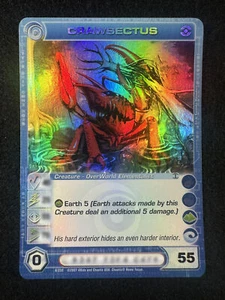Chaotic TCG Max E 55 Crawsectus 6/232 DOP 1st Ed Tin Print Super Rare NM/LP - Picture 1 of 2