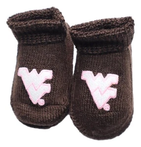 NCAA Team Baby Socks Infant Booties Newborn Footies to 12 Months - Picture 1 of 17