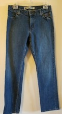 Harley Davidson Cycles Jeans Womans Sz 7L Blue Genuine Motor Clothes Denim 29x34
