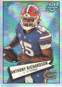 2022 Bowman Chrome University Football '52 Bowman #52BF-6 Anthony Richardson