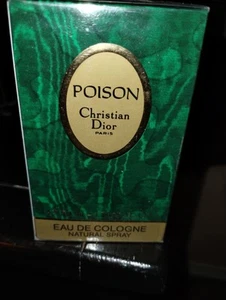 Poison By Christian Dior Eau De Cologne Spray 50ml/1.7fl.oz Vintage New Seal Box - Picture 1 of 1