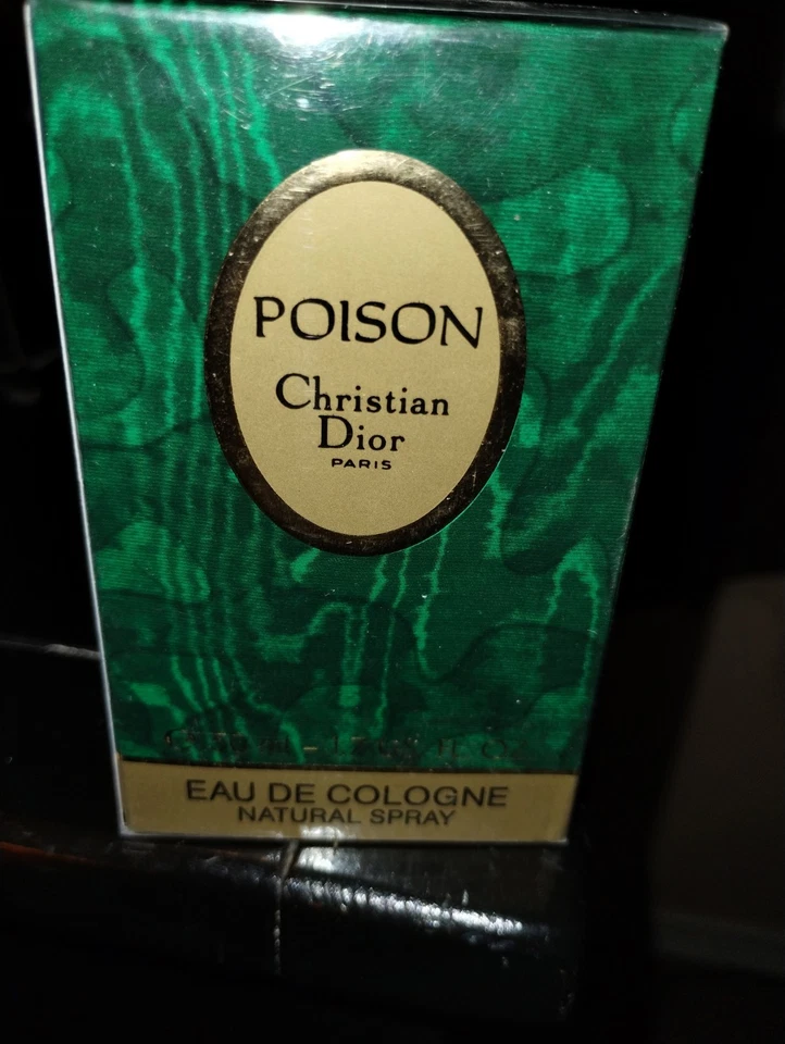 Poison By Christian Dior Eau De Cologne Spray 50 ml/1,7 fl. oz De colección Nueva Caja Sellada Foto 1 de 1