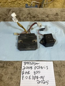 2008 Polaris RMK 800 voltage regulator rectifier 394 - Picture 1 of 8