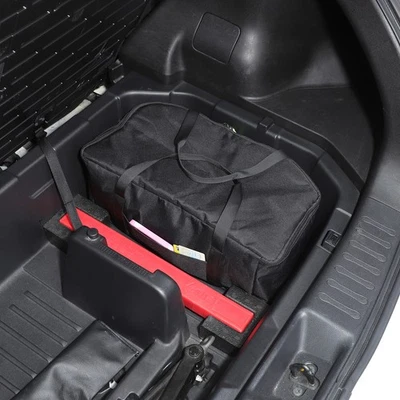 Rear Trunk Organizer Storage Bag Trunk Cargo Bag For Nissan Juke 2011-2019 Black - Image 1 of 4