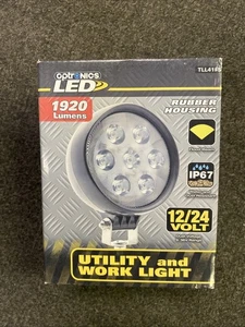 NEW - Optronics TLL41FS LED Rubber Housing Work Light 12-24 volt 1920 Lumens - Picture 1 of 2
