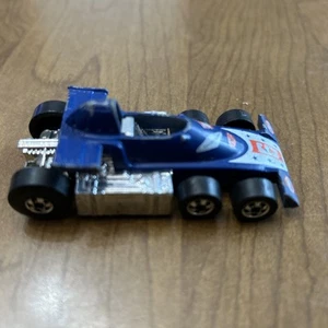 Vintage 1977 Hot Wheels Lickety Six Blackwall Hong Kong Blue Indy Formula One - Bild 1 von 5