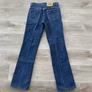 Jeans de mezclilla vintage Levis 517 hechos en EE. UU. corte boot pestaña naranja REAL talla 29x32 - Imagen 1 de 15