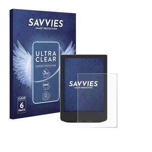 6x Folie für Vivlio Light HD / Color Schutzfolie Displayschutz Display Klar - Photo 1/11