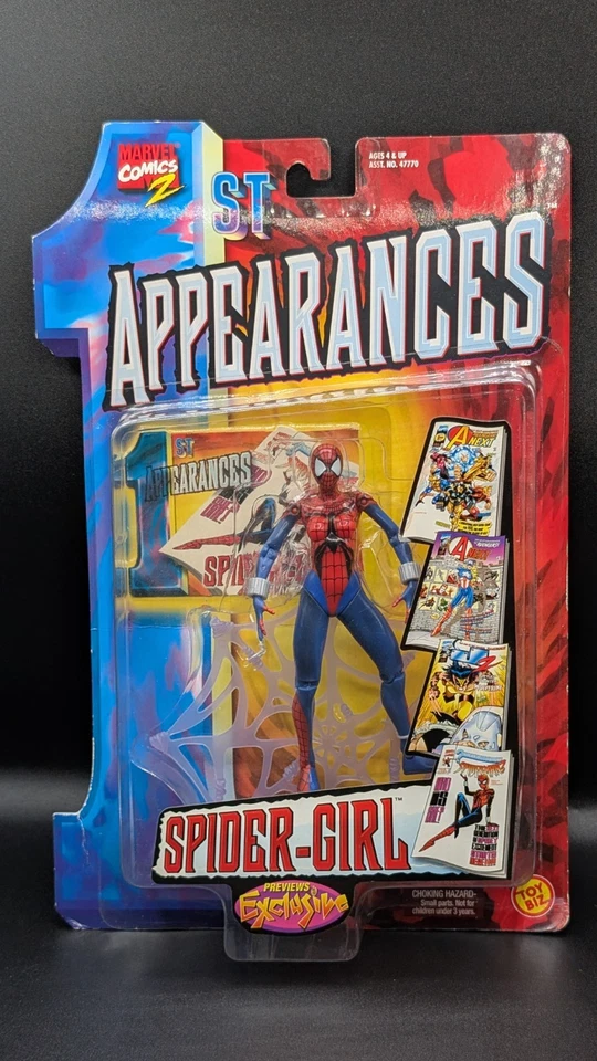 VTG 1999Toy Biz Marvel Comics Two 1st Appearances SPIDER-GIRL Action Figure  - Image 1 of 4