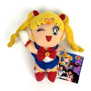 Peluche Banpresto Sailor Moon 1993 con etiquetas Japón nuevo envío gratuito - Imagen 1 de 6