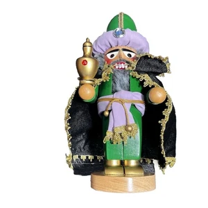 Steinbach 12” Cascanueces Alemán 3 Sabios Gordito Melchor Usado - Imagen 1 de 11