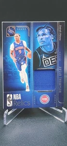 2024-25 Panini Silhouette Ausar Thompson NBA Jersey #REL-AUT Pistons - Picture 1 of 2