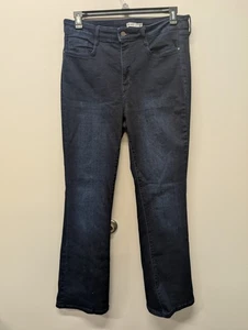 Nine West Women's Size 14R Blue Dark Wash Boot Cut Jeans - Picture 1 of 8