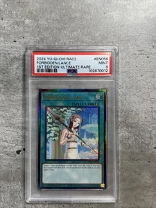 Yugioh Card 1st Ed Forbidden Lance Ultimate Rare PSA 9 Mint, RA03-EN058 2024 (1) - Picture 1 of 6
