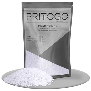 Pritogo Paraffinwachs 900g – Kerzenwachs Granulat weiß, Made in Germany - Bild 1 von 1