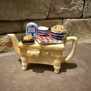 Vintage Paul Cardew Designs Baking Day Miniature English Teapot - Picture 1 of 5