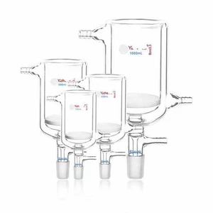 Chemistry funnel 50-1000ml glassware filter Laboratory Lab double layer - Picture 1 of 13