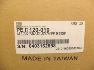 PE II 120-010 - APEX DYNAMICS 10:1 relación, cajas selladas de fábrica A-B MPF-B430P - Imagen 1 de 8