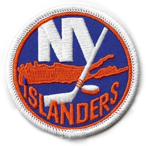 New York Islanders Primary Logo Equipo Sombrero Parche (Pequeño) - Photo 1/1