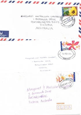 VANUATU 2006/10 Group of Commercial Covers           (6 Covers) - image 1 of 2