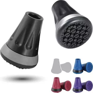 Stockspitzen 3/4 Zoll All-Terrain-Spitze für Stock & Krücke 3/4 Gummi Ersatz - Bild 1 von 6