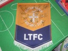 Luton Town FC Pennant Signed x 14 2017/18 Season Players 