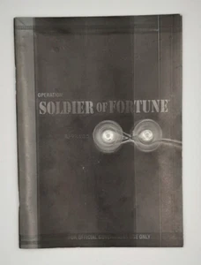 Soldier of Fortune PC Big Box User Manual--VERY GOOD - Picture 1 of 2