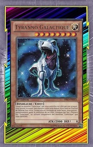 Galaktischer Tyrann PRIO-FR003 Licht Dinosaurier Effekt Level 8 YGO - Bild 1 von 1