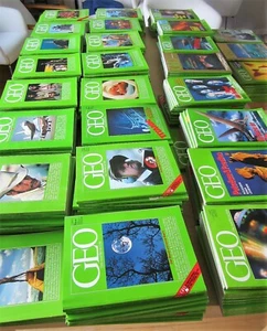 318 HEFTE GEO MAGAZIN von ERSTAUFLAGE 1976 bis 2003 SAMMLUNG von 27 JAHRGÄNGEN  - Bild 1 von 12