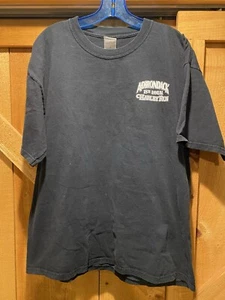 Adirondack Harley Run 18th Annual Tupper Lake NY Shirt Black Sz XL Davidson - Picture 1 of 5