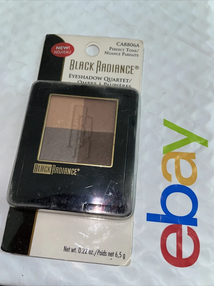 SOMBRA DE OJOS QUAD DESCATALOGADO NEGRO RADIANTE CUARTETO CA8806A tono perfecto Foto 1 de 2