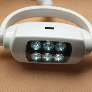 6LED Dental Unit Chair Surgical Examination Light Shadowless Operating Cold Lamp - Picture 1 of 19