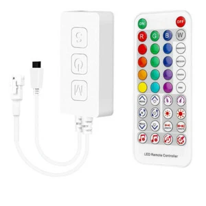 SP617E Bluetooth Music LED Remote Controller For SK6812 RGBW Addressable Lights - Picture 1 of 9