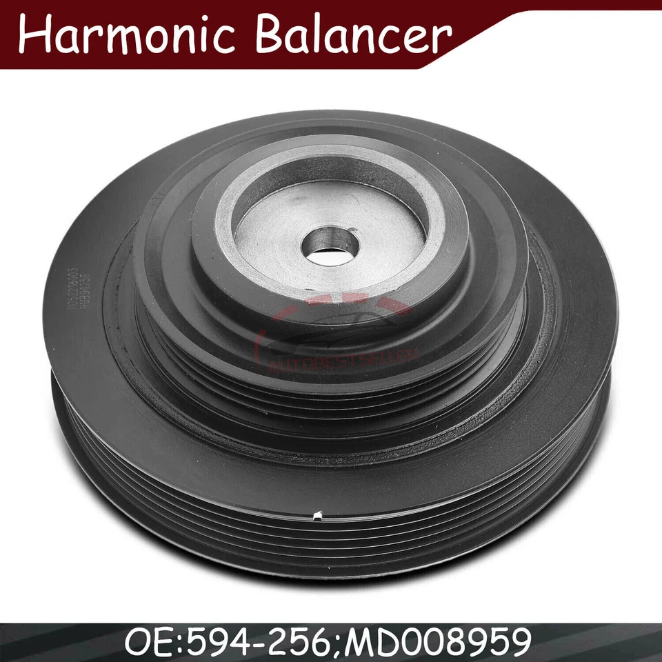 Engine Harmonic Balancer for Dodge Stealth 1992-1996 Mitsubishi 3000GT V6 3.0L Foto 1 de 4