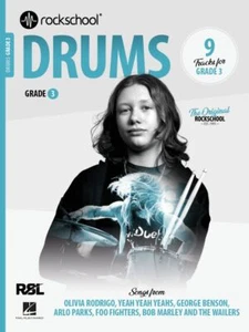 Rockschool Drums Grade 3 (2024) Drums Book & Audio-Online RSL - Picture 1 of 11