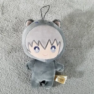 Fruits Basket Plush Gray Yuki Sohma Rat Cosplay Suit Anime Manga Stuffed Toy 6" - Picture 1 of 6