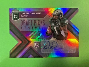 2018 Elite Draft Picks Status Purple Die-Cut Dalyn Dawkins RC Autograph #d 65/99 - Picture 1 of 2