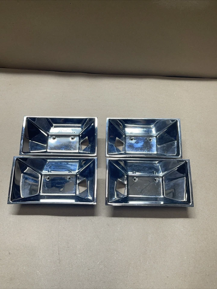 Cadillac Fleetwood Buick Oldsmobile Pontiac Door Handle Bezels Deville 1977-1992 - Image 1 of 4