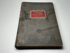 Large 1884-1893 French Visitors Book Masonic Paris ? Autographs / Signatures - Picture 1 of 24