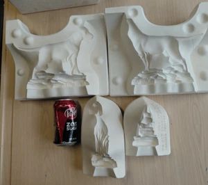 Trenton 404 6,5" Kurzhaar Zeiger Hund Slip Gießen Keramik Formen Tiere 933 - Bild 1 von 2